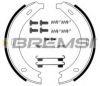 BREMSI GF0305-1 Brake Shoe Set, parking brake